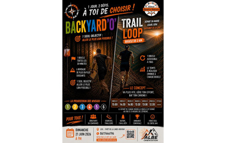 BackYard'O🧭et Trail Loop⏱️